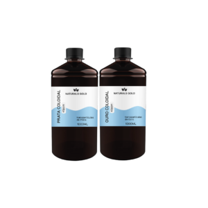 Ouro e Prata Coloidal 40ppm 1000ml