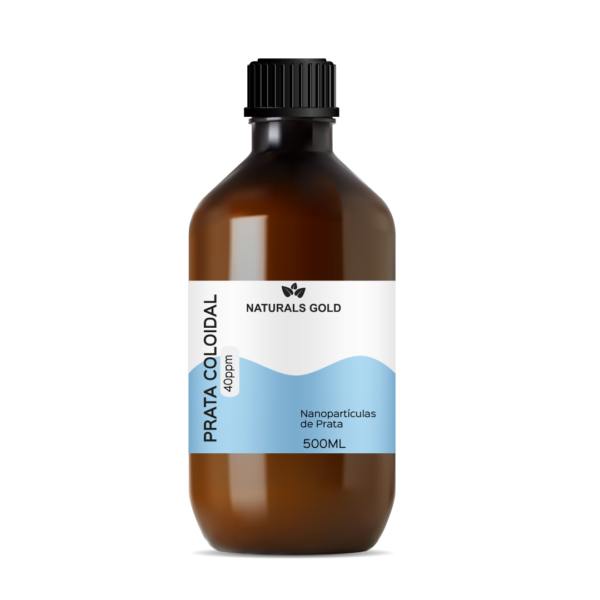Prata Coloidal 40ppm 500ml
